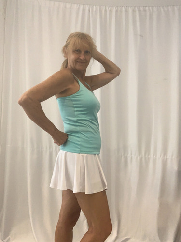Musculosa Dama Deportiva Basica Tenis Fitnes Paddle Serena
