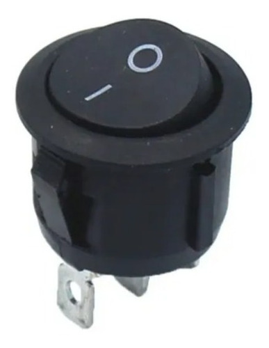 Pack 5 X Interruptor 23mm De Diametro 2pin 2 Posiciones