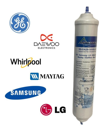 Filtro De Agua Refrigerador Samsung Da29-10105j-s, LG, Bosch