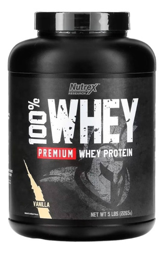 Proteina 100% Whey Premium 5lbs 64 Sv Vainilla - Nutrex