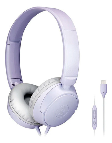 Audífonos On-ear Con Conector Usb-c Ath-s120c-lv Audio Techn