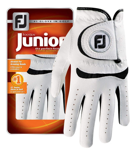 Guante De Golf Junior Blanco Talla M