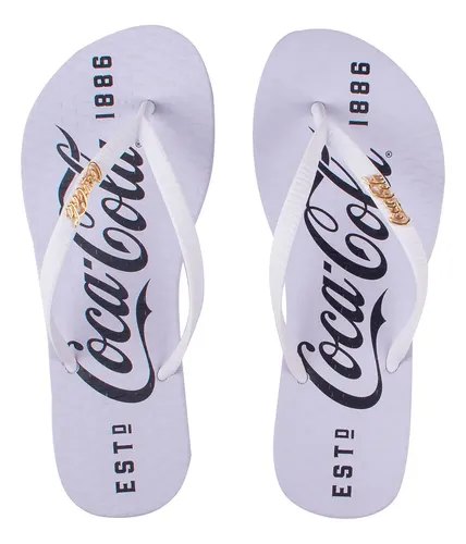 Chinelo Sandália Feminino Moderno Original Coca Cola