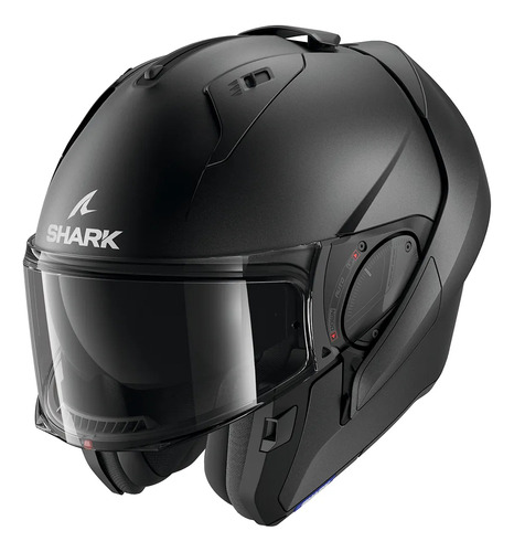 Capacete Shark Evo Es Blank Mat A06 Cinza + Pinlock Fxm
