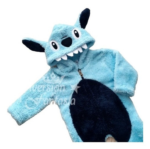 Imagen 1 de 3 de Enterito Peluche Stitch Y Angela Bebés Hasta 12meses