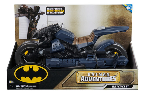 Batcycle Transformable Spin Master Batman Adventures +3