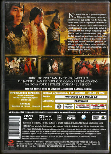 Dvd / O Mito ( Jackie Chan , Tony Leung Ka Fai ) (Usado)