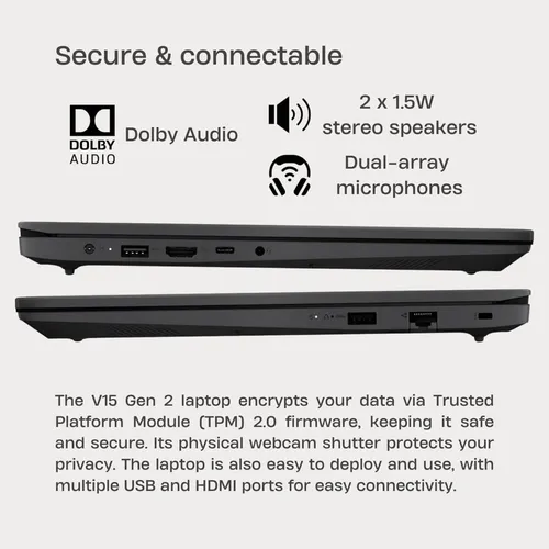 Computadora Portátil Fhd 15.6 Intel 32 Gb Ram 1 Tb Ssd Wifi Negro