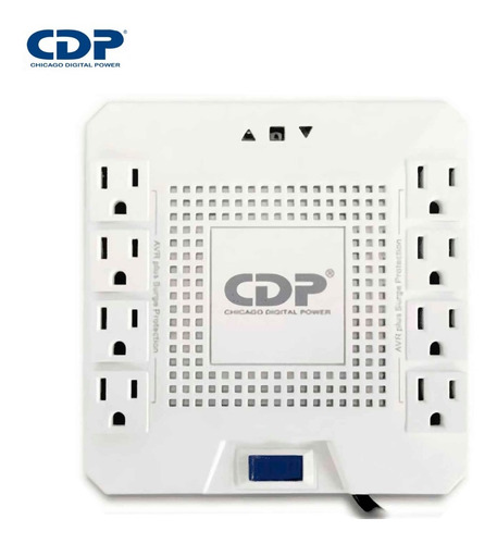 Estabilizador De Voltaje Cdp R-avr1808i 1800 Va/1000 W 8 Sal