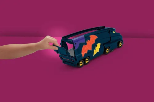 Transportador De Juguetes Fisher-price Dc Batwheels Bat-big