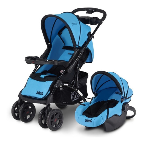 Coche Paseo Bebes C/huevito Bebesit 1315ts Manija Rebatible