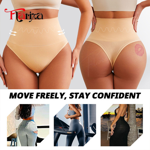 Tangas Shapewear Control Adelgazamiento Cintura Alta Flarixa