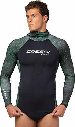 Adulto Camuflaje Con Capucha Rash Guard  Funda De Neopreno A