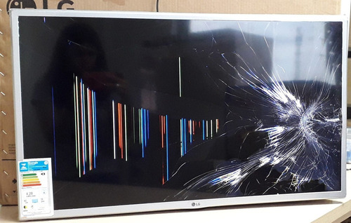 32lh510b Tv LG Tela Quebrada