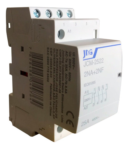 Contator Modular De Potência Jcm 2540 4na 25a 220vca Jng 