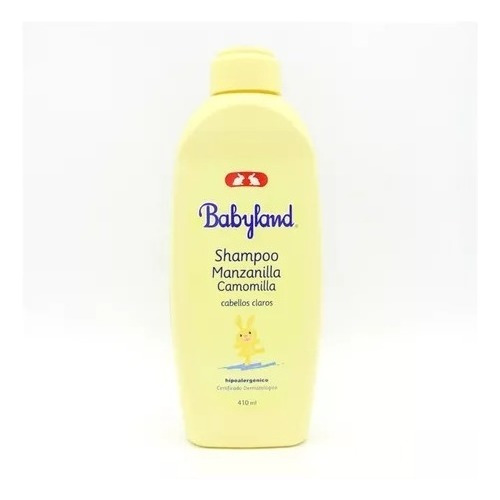 Shampoo Babyland Manzanilla De 410ml