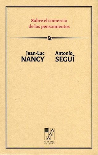 Sobre El Comercio De Los Pensamientos (cartone) - Nancy Jea