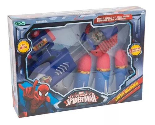 el propósito Encogimiento césped Lanza Dardos Super Bazooka Spiderman (5294) | Jugueteria Pizzico |  Jugueteria Online