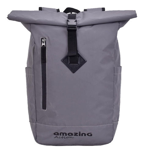 Amazing Action Roll Top Mochila Para Portátil De 15,6 Pulgad