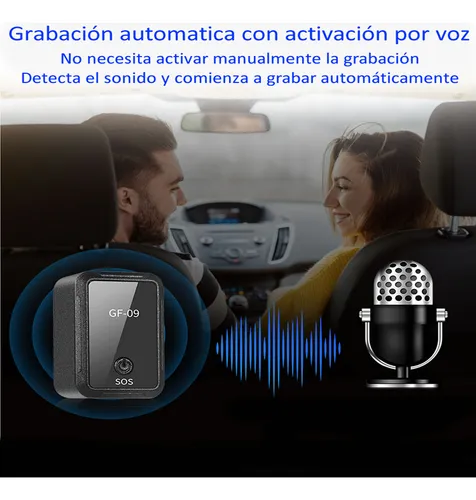Localizador Mini Micrófono Espía Rastreador Gps Tracker