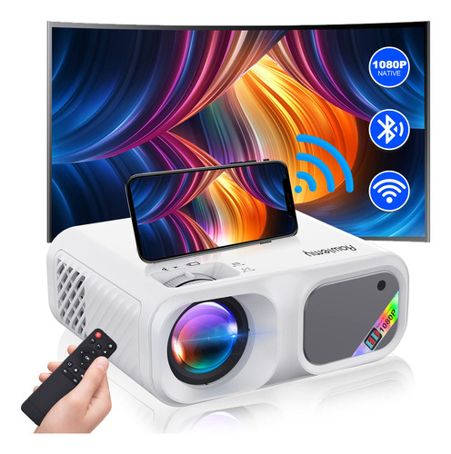 Proyector Nativo P Con Wifi Y Bluetooth 4k Compatible Con P.