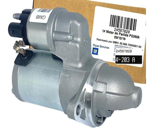 Motor De Partida Arranque Agile Montana Original Gm 24587020