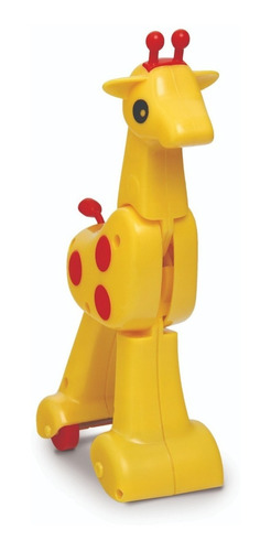 Brinquedo Para Bebê Gina Girafa Corre-corre 22cm - Elka 286
