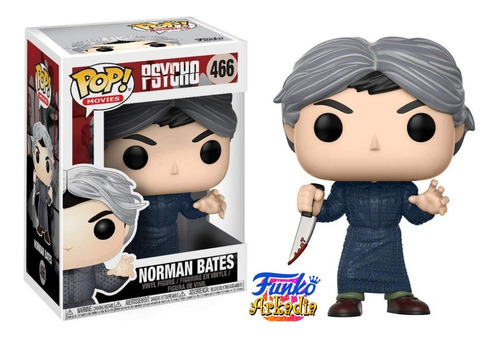 Funko Pop! Norman Bates - Psicosis - Psycho N°466 - Arkadia