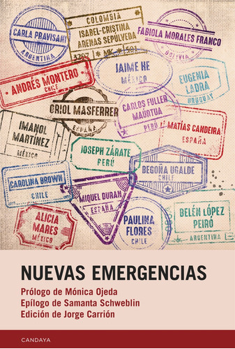 Nuevas Emergencias, De Vv.aa. Editorial Candaya, Tapa Blanda, Edición 1 En Español