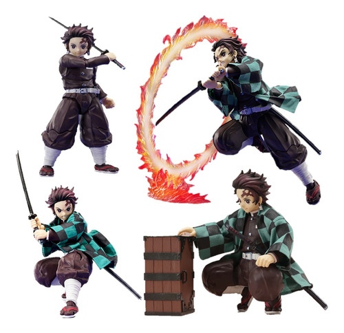 Muñeca Tanjiro Inosuke Nezuko Zenitsu Demon Slayer