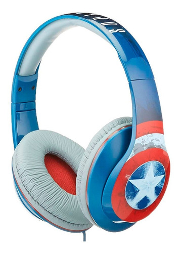 Auricular Vincha Niño Marvel Avengers Capitán América       