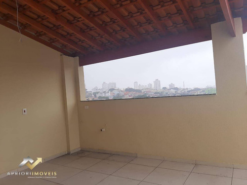 Cobertura Com 2 Dormitórios À Venda, 107 M² Por R$ 390.000,00 - Vila Marina - Santo André/sp - Co1015