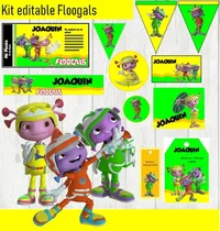Comprar Kit Imprimible 3x1 Floogals Mini Candy Bar
