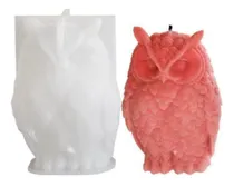 Comprar Molde Silicona Lechuza Para Velas, Jabones, Resina, Yeso