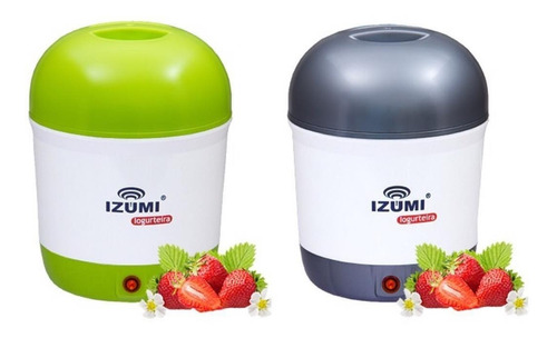 Iogurteira Elétrica Izumi 1 Litro 2 Peças + Frete