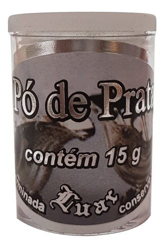 Pó De Prata 15g - Ritual Magia 1 Unidade