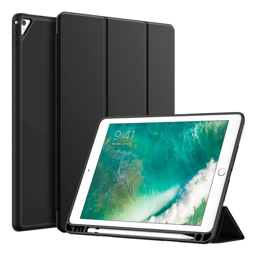 Smart Case Para iPad 9.7 6ta 5ta Gen Pro 9.7 Air 1/2 Negra