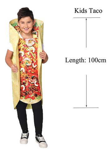 Disfraz De Halloween Para Niñas, Pizza, Rebanada De Comida,