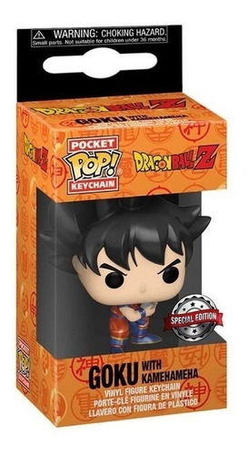 Llavero Funko Pop Dragonball Z Goku Kamehameha Mt Special