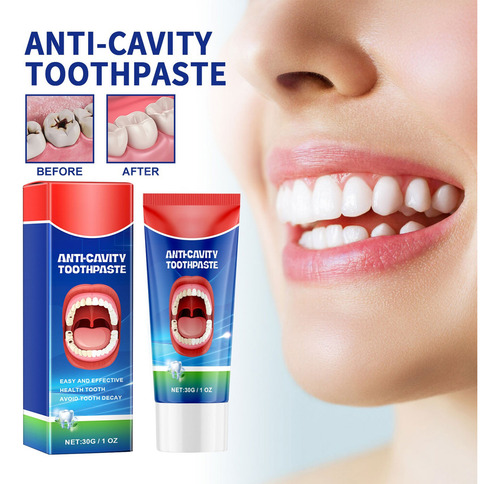 Repara La Caries, Blanquea Los Dientes, Combate La Caries, L