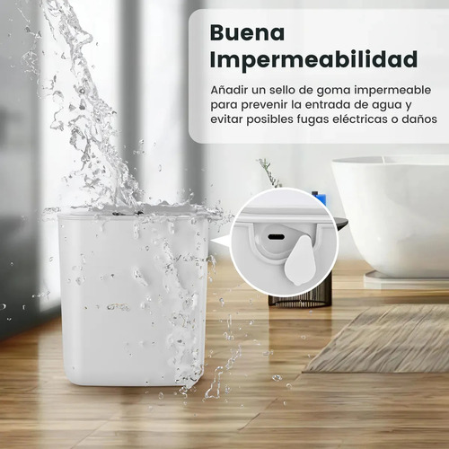 Recargable Sensor Inteligente Cubo De Basura Para Cocina 18l