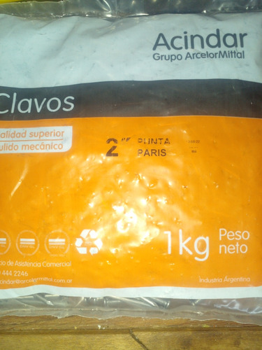 Clavos Acindar De 2   Por 10 Kilos 