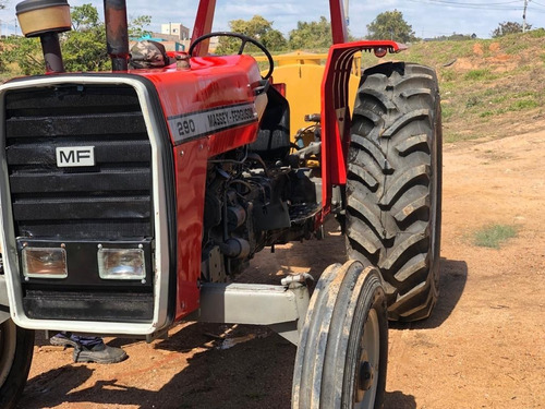 Imagem 7 de 9 de Trator Massey Ferguson 290 E Tanque 6mil Litros.