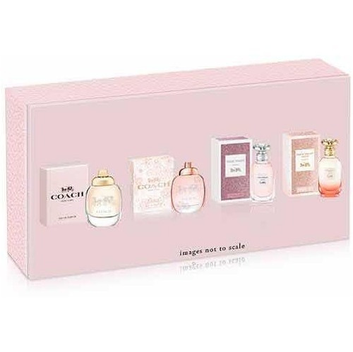 Set De Perfumes Miniatura Coach 4 Piezas