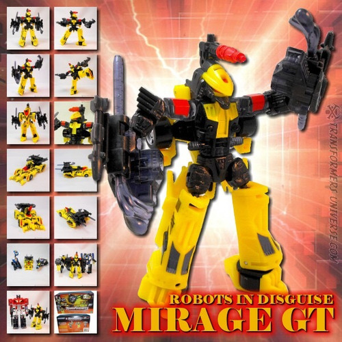 Nightcruz Mirage Gt Scavenger Rid 2002 Transformers Sin/abri (Usado)