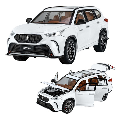 Auto Miniatura De Metal Toyota Nuevo Suv Crown Kluger 2023 1