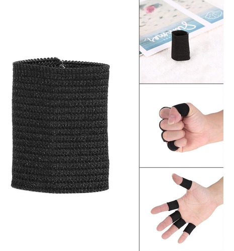 10 Fundas De Dedos Elásticas De Silicona