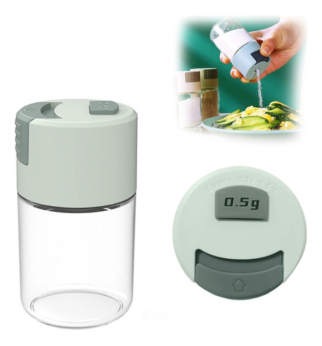 Dispensador De Sal Medible Para Cocina 100ml Condimentos Ax®