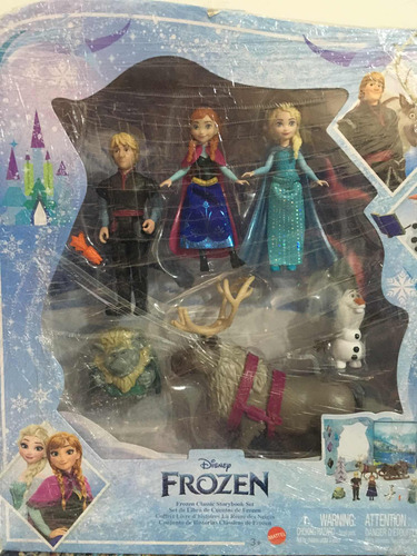 Frozen Disney De Mattel 19c Completó Figuras 7 Pza
