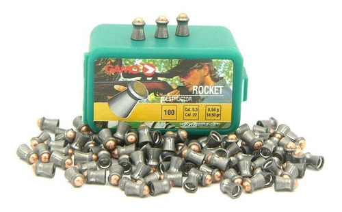Imagen 3 de 10 de Balines Gamo Rocket Destructores 5.5 Mm X100 - Aire Co2 Swat